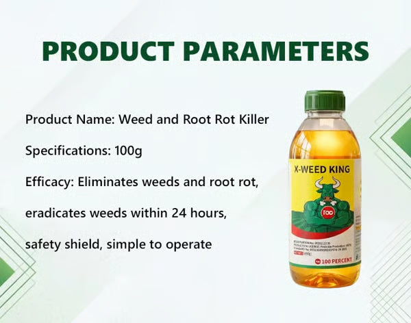 🔥Hot Seller X-WEED KING | Ultimate 2-in-1 Herbicide & Root Rot Control Agent