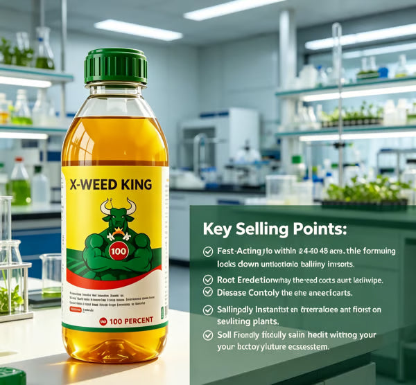 🔥Hot Seller X-WEED KING | Ultimate 2-in-1 Herbicide & Root Rot Control Agent