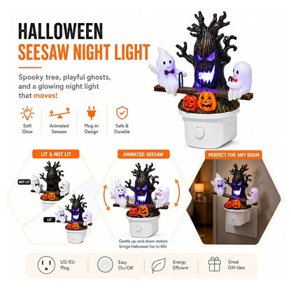 🔥 50% OFF🔥 - 👻 Halloween Ghost Tree LED Night Light