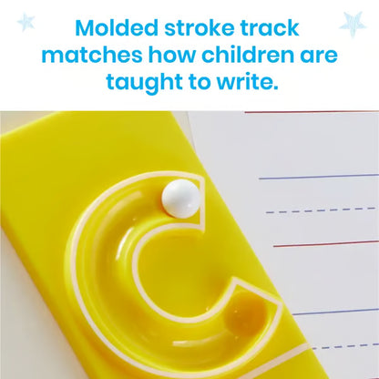 🔥LAST DAY 50% OFF - 🔤Marble Tracers - Lowercase Letters🌀Roll Into Letter-Writing Fun!